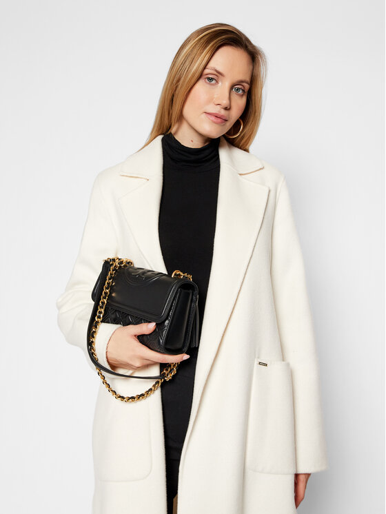 Tory Burch Tory Burch Táska Flaming Small Convertible Shoulder Bag 75576 Fekete