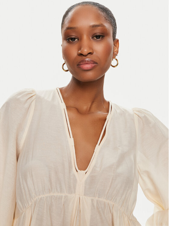 PINKO Pinko Kasdieninė suknelė Beowulf Abito 103587 A1X2 Écru Regular Fit