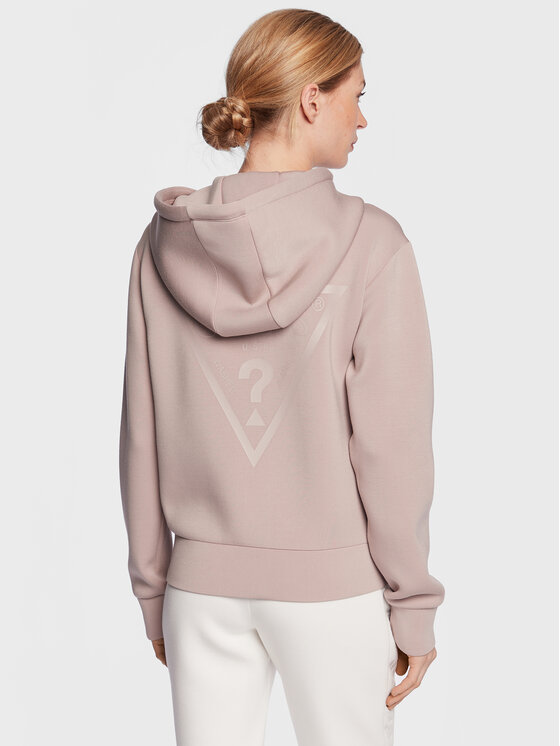 Guess Guess Majica dugih rukava Allie V3RQ11 K7UW2 Ružičasta Regular Fit