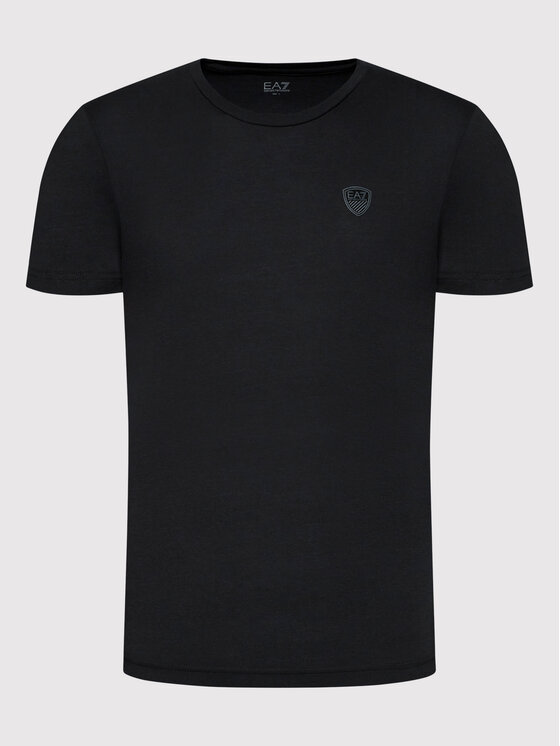 EA7 Emporio Armani EA7 Emporio Armani T-Shirt 8NPT03 PJNQZ 1200 Černá Regular Fit