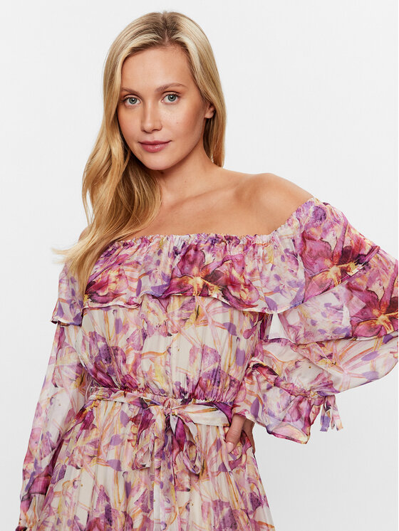 Vestito estivo WA3498 T3079 Multicolore Regular