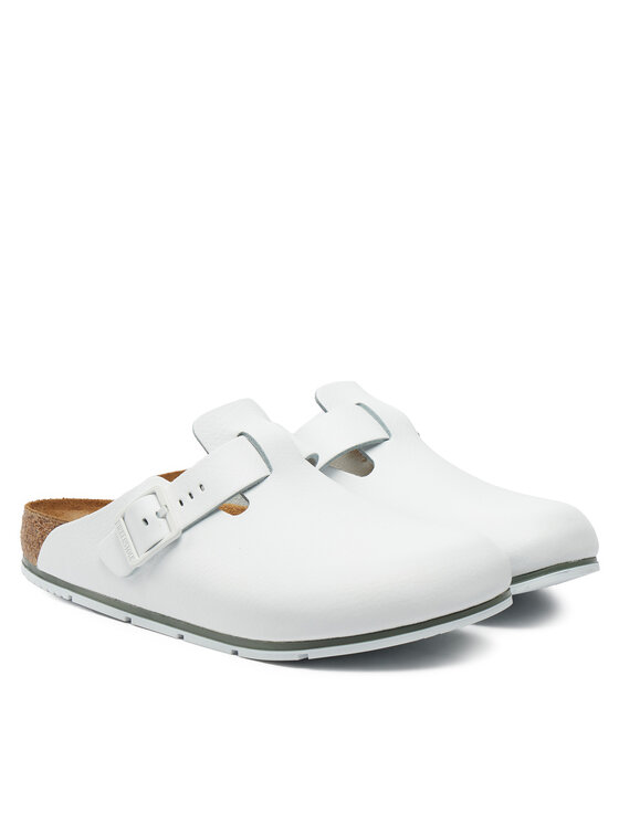 Birkenstock Birkenstock Pantoletten Boston Pro Le 1025992 Weiß