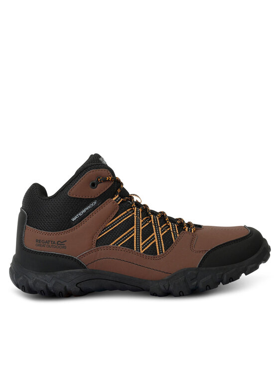 Regatta Regatta Παπούτσια πεζοπορίας Edgepoint Mid Wp RMF622 Καφέ