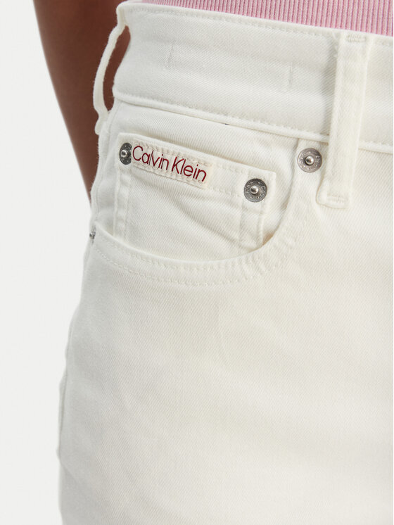Calvin Klein Jeans Calvin Klein Jeans Jeansy LV047F746G Bílá Flare Fit