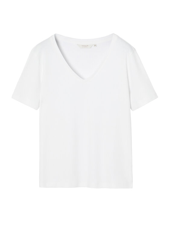 TATUUM TATUUM T-Shirt FINI Biały Classic Fit