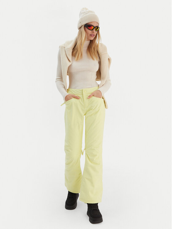 Roxy Roxy Snowboardhose Backyard ERJTP03299 Gelb Tailored Fit