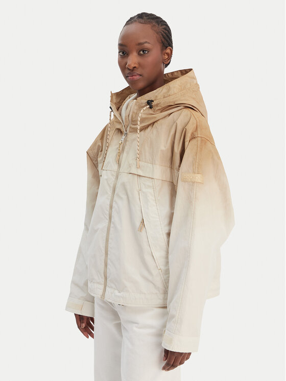 Napapijri Napapijri Übergangsjacke A-Traveler Short DW NP0A4I6GN3D1 Beige Regular Fit