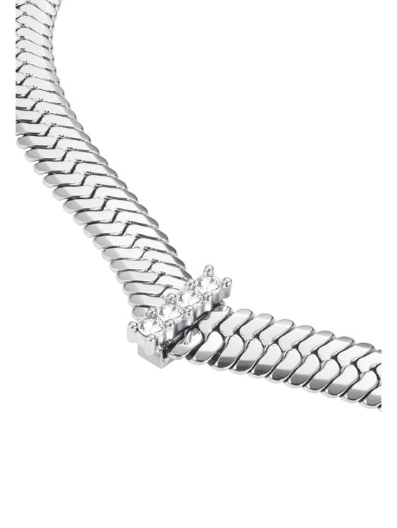 Rosefield Rosefield Naszyjnik Snake Evolution Collection Srebrny