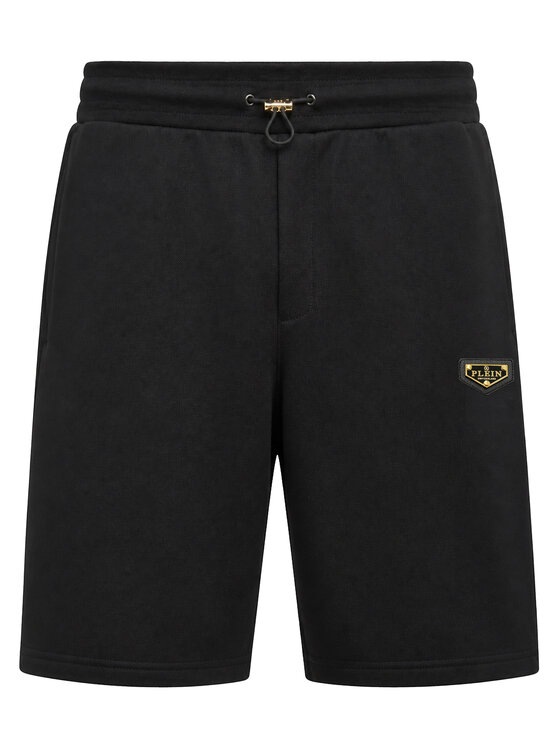 PHILIPP PLEIN PHILIPP PLEIN Szorty sportowe 31623 Czarny Jogger Fit
