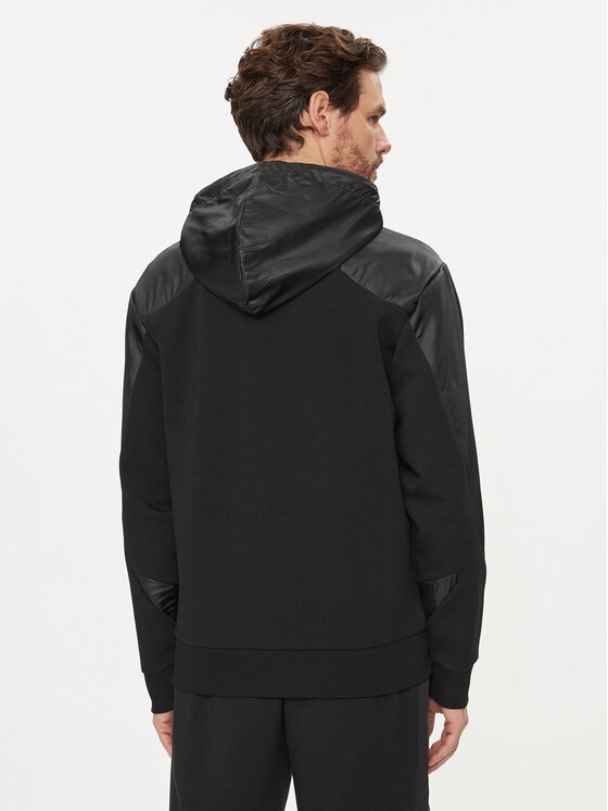 BOSS Boss Mikina Saggon 50504895 Černá Relaxed Fit