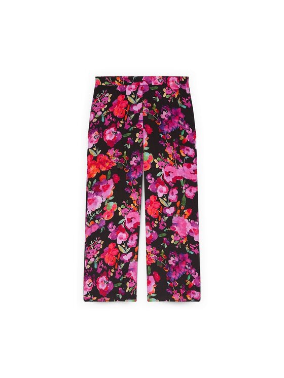 Fiorella Rubino Fiorella Rubino Pantaloni di tessuto P012T005414N0Z3 Nero Regular Fit