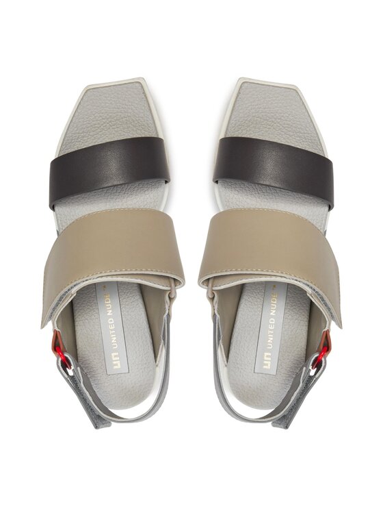 United Nude United Nude Sandały Delta Wedge Sandal 1041381616 Beżowy