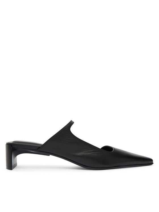 Calvin Klein Calvin Klein Şlapi Set Back Heel Pump Lth HW0HW02801 Negru