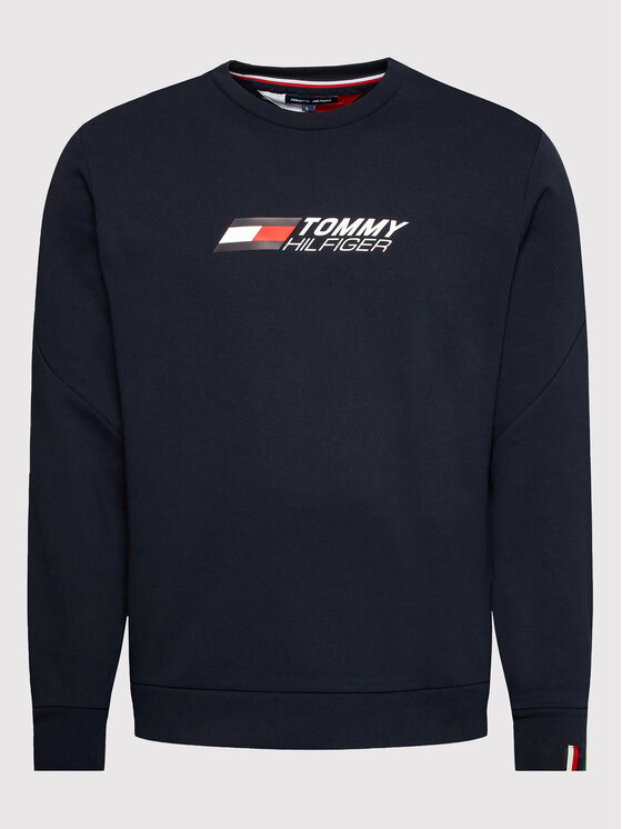 Tommy Hilfiger Tommy Hilfiger Суитшърт Essentials MW0MW22744 Тъмносин Regular Fit