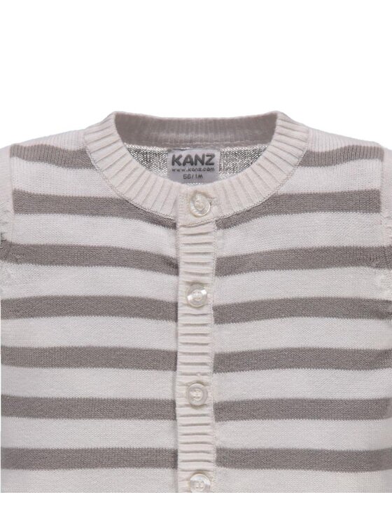 Kanz Kanz Sweter 1722807-0001 Beżowy Basic Fit