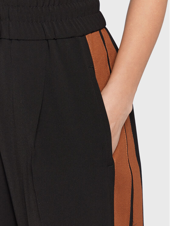 Marc Aurel Marc Aurel Текстилни панталони 1659 2000 92875 Черен Regular Fit