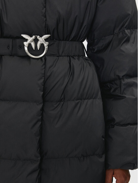PINKO PINKO Giubbotto invernale Collirio Caban 103828 A11M Nero Regular Fit