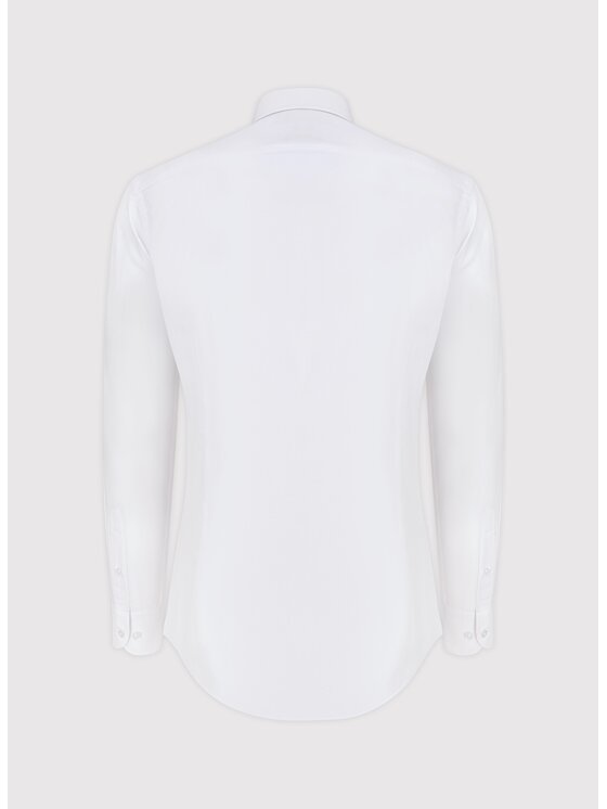 Pako Lorente Pako Lorente Koszula P25BN-1X-001 Biały Slim Fit