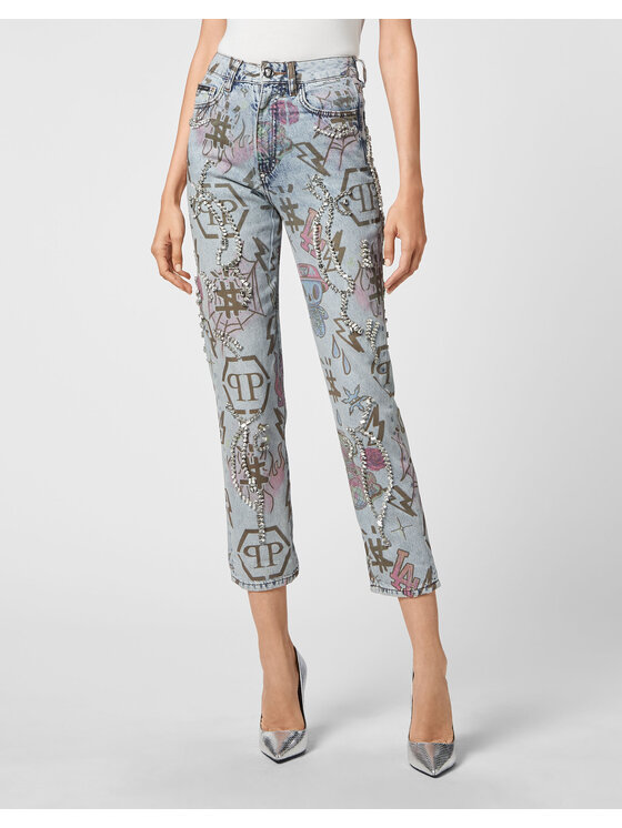PHILIPP PLEIN PHILIPP PLEIN Jeans 4435 Azzurro chiaro