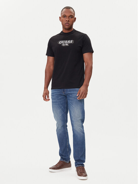 Guess Jeans Guess Jeans Džinsai M5BA1C D002C Mėlyna Slim Fit