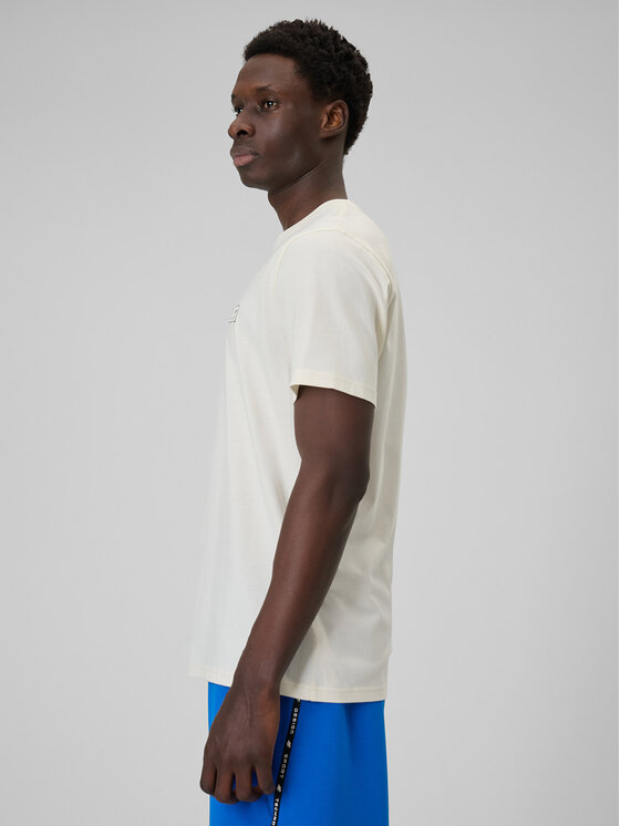 4F 4F T-Shirt BRAND CODE Kremowy Regular Fit