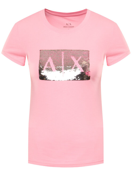 Armani Exchange Armani Exchange T-Shirt 8NYTDL YJ73Z 6423 Růžová Regular Fit