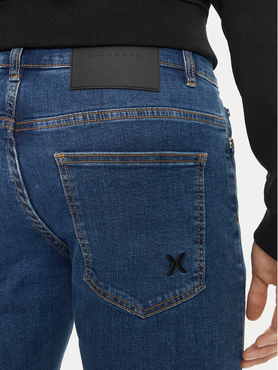 Richmond X Richmond X Jeansy Trosti UMA24086JE Niebieski Slim Fit