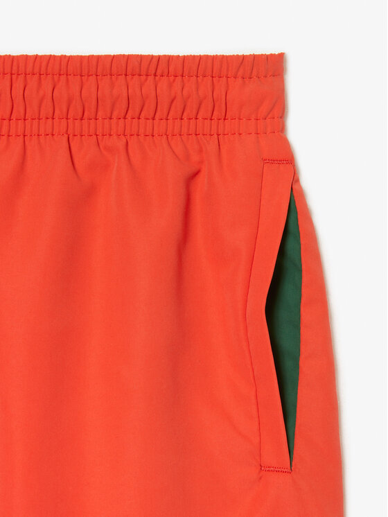 Short clearance rouge lacoste