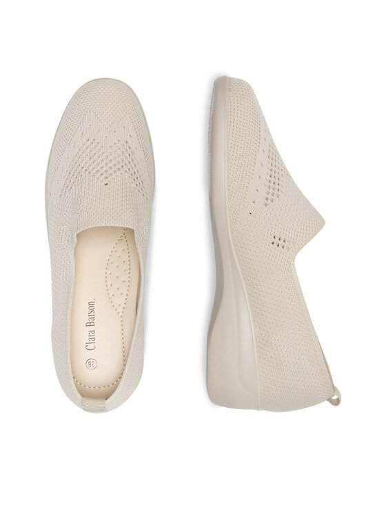 Clara Barson Clara Barson Halbschuhe HMD220355-01 Beige