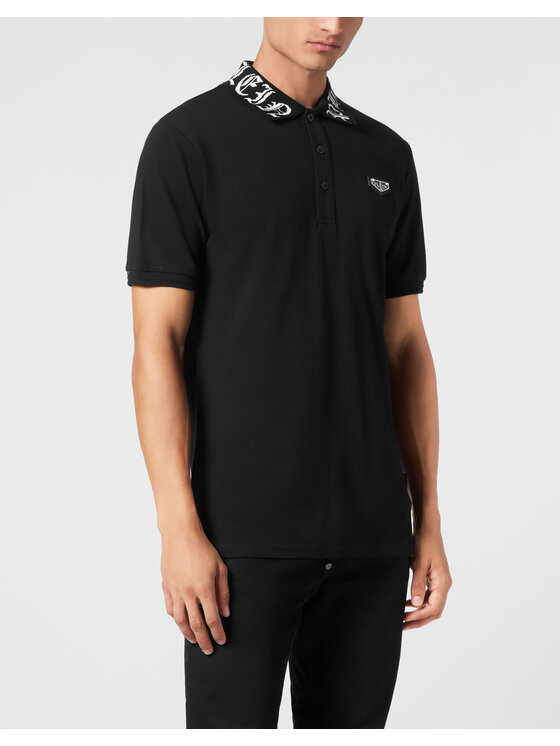 PHILIPP PLEIN PHILIPP PLEIN Polo 9409 Nero Slim Fit