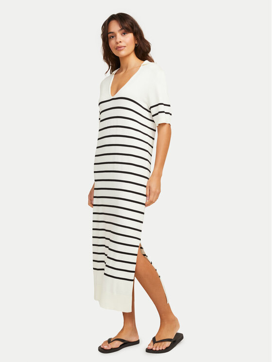 JJXX JJXX Džemper haljina Layla 12269784 Écru Regular Fit