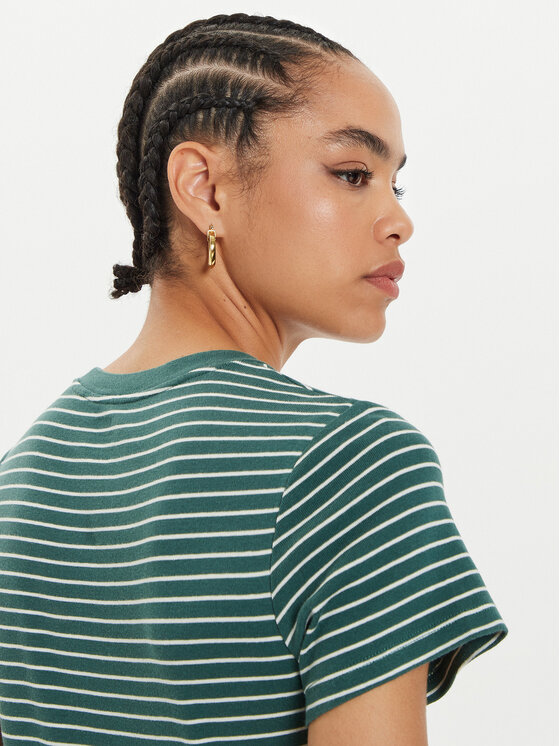 Levi's® Levi's® T-Shirt Essential Housemark 000KK-0004 Πράσινο Slim Fit