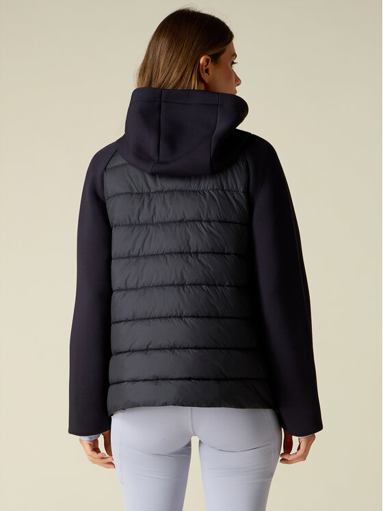 Oltre Oltre Płaszcz zimowy 0069J200172N034 Niebieski Baggy Fit
