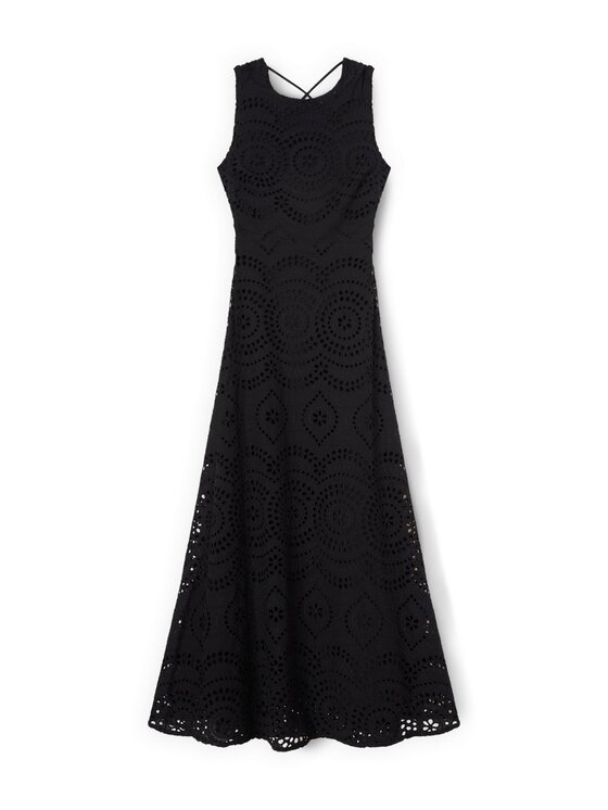 Motivi Motivi Sukienka wieczorowa 700TQ003612N0Z3 Czarny A-Line Fit