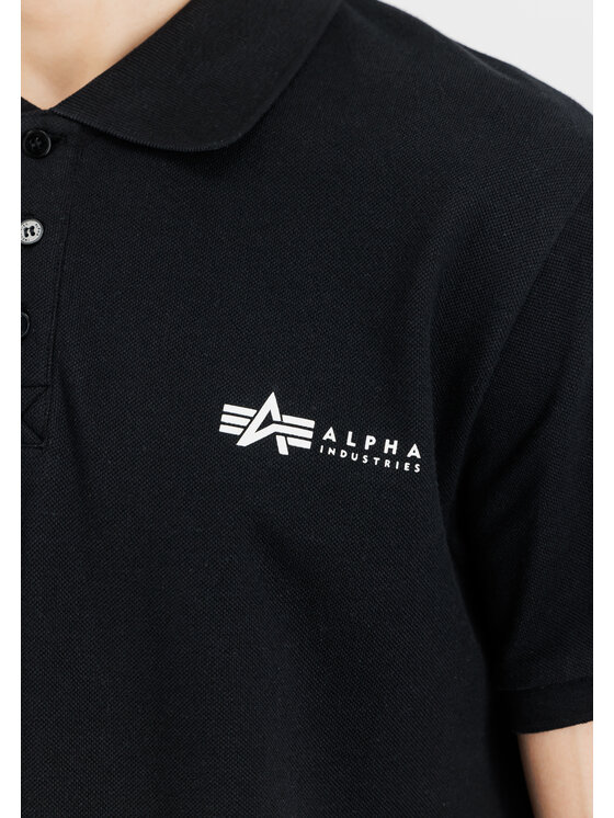 Alpha Industries Alpha Industries Tričko AI.106600-03-XXL Čierna Basic Fit