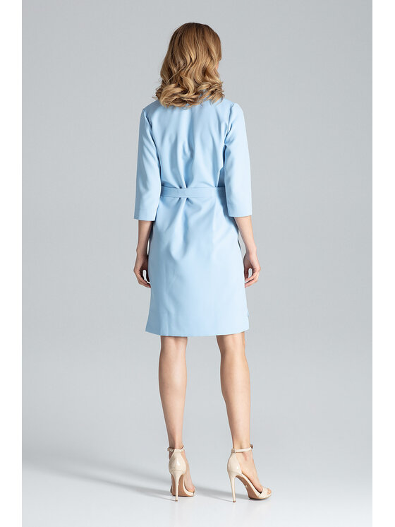 FIGL FIGLFIGL Vestito M644 Blu Regular Fit