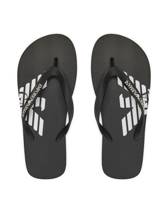 Emporio Armani Emporio Armani В'єтнамки XVQS08 XN746 A120 Чорний