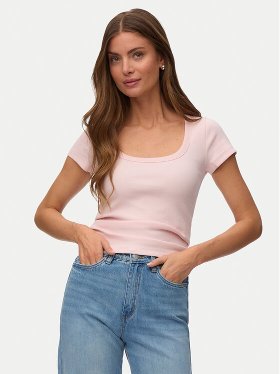 Vero Moda Tricou Chloe 10344953 Roz Regular Fit