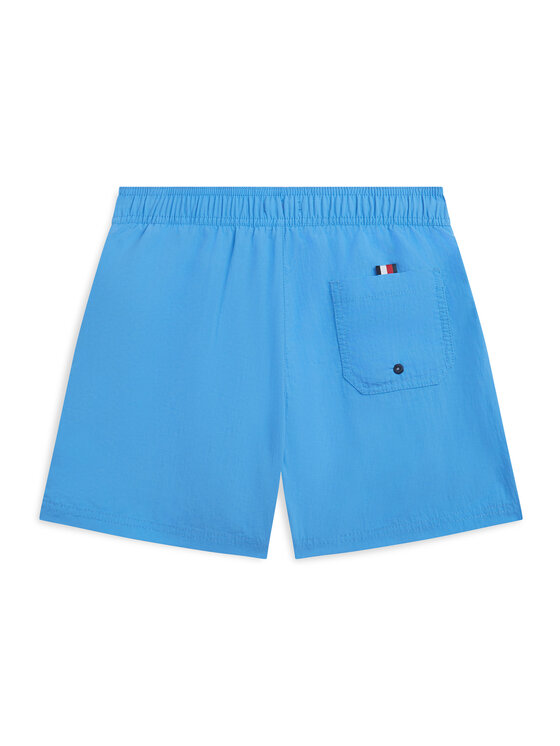 Tommy Hilfiger Tommy Hilfiger Pantaloni scurți pentru înot Original Logo Embroidery UB0UB00589 Albastru Regular Fit