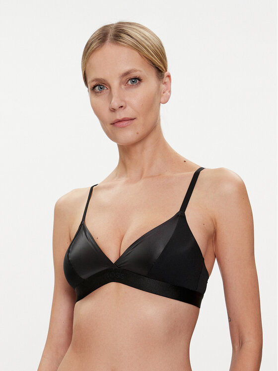 Boss Podprsenka Bralette Select 50515428 Čierna