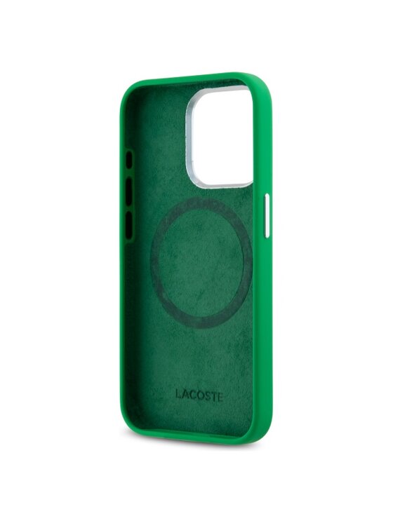 Lacoste Lacoste Etui na telefon Apple iPhone 15 Pro Zielony