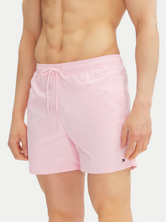 Tommy Hilfiger Tommy Hilfiger Plaukimo šortai UM0UM03477 Rožinė Regular Fit