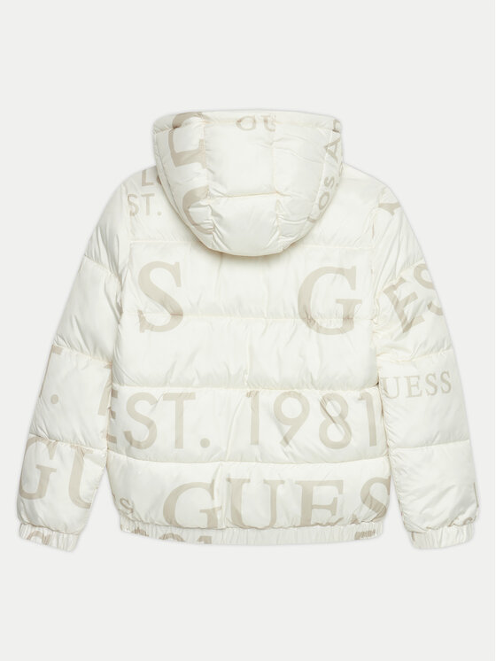 Guess Guess Daunenjacke H4BJ05 WCFM0 Weiß Regular Fit