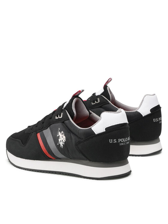 U.S. Polo Assn. U.S. Polo Assn. Снікерcи Nobil006 NOBIL006M/2TH1 Чорний