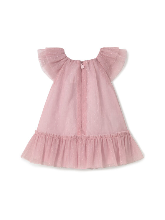 Mayoral Mayoral Elegantna obleka 1850 Roza Regular Fit