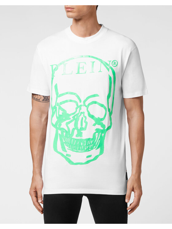 PHILIPP PLEIN PHILIPP PLEIN T-shirt 3835 Bianco Regular Fit