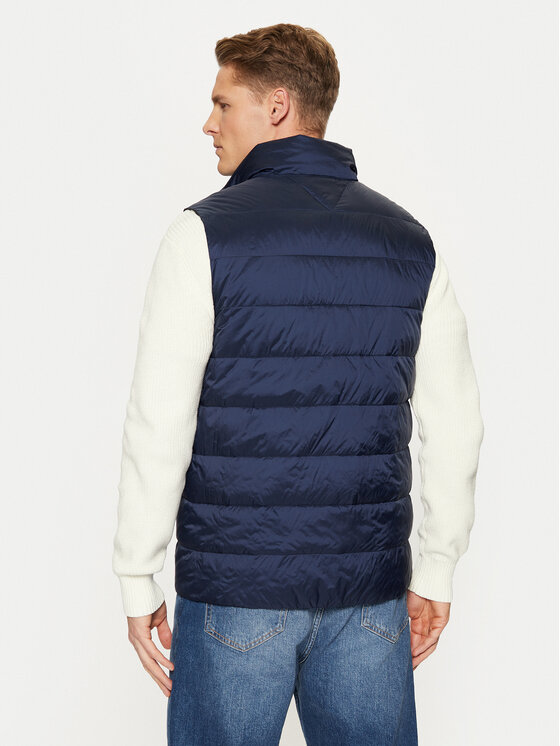 Tommy Jeans Tommy Jeans Αμάνικο Μπουφάν DM0DM20663 Σκούρο μπλε Regular Fit