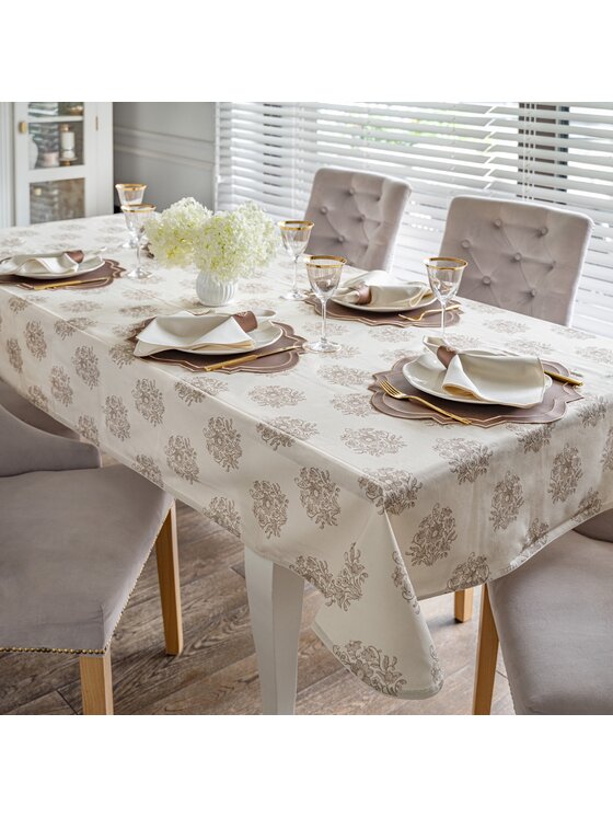 Roseberry Home Roseberry Home Obrus Medallion Sand Beżowy