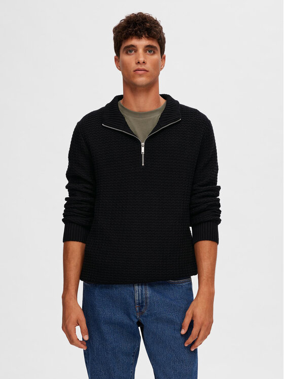 Selected Homme Selected Homme Megztinis 16091800 Juoda Regular Fit
