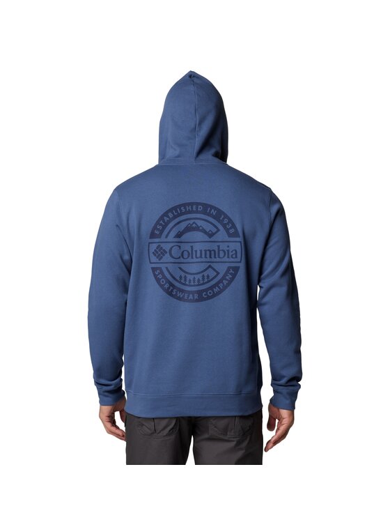 Columbia Columbia Bluza 201849 Niebieski Regular Fit